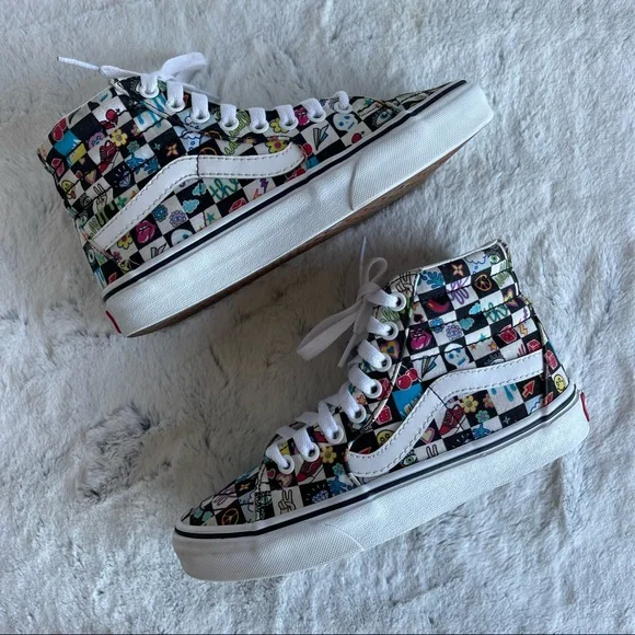 CUSTOMS DOODLE CHECK SK8-HI - Picture 7 of 16